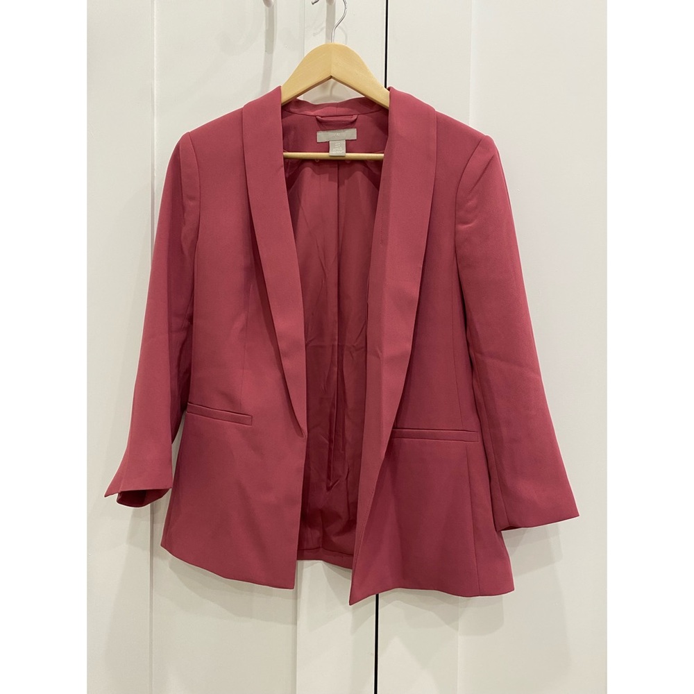 H&M Women’s blazer in pink size small